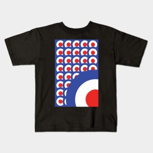 Mod Roundels Kids T-Shirt